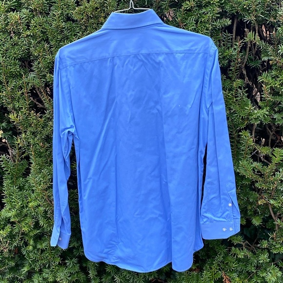 ETRO**100% Cotton Blue Shirt**Size 42 - Picture 5 of 7